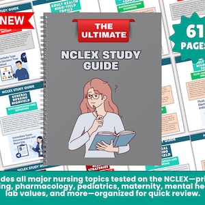 2025 Next Gen NCLEX Study Guide, Ultimate NCLEX Study Guide For the New Nclex, rn, rpn, lpn, lvn