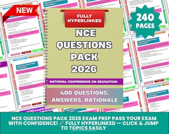 Preparação para o Exame NCE 2026: Questões com Hiperlinks e Respostas (Guia de Estudos)