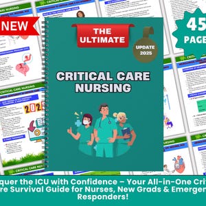 Critical Care Nursing Study Guide: ICU Essentials 2025