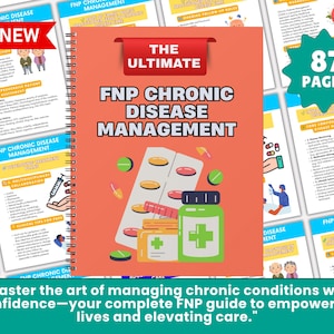 FNP Chronic Disease Management Guide: Nurse Practitioner Study Resource (Digital Download)