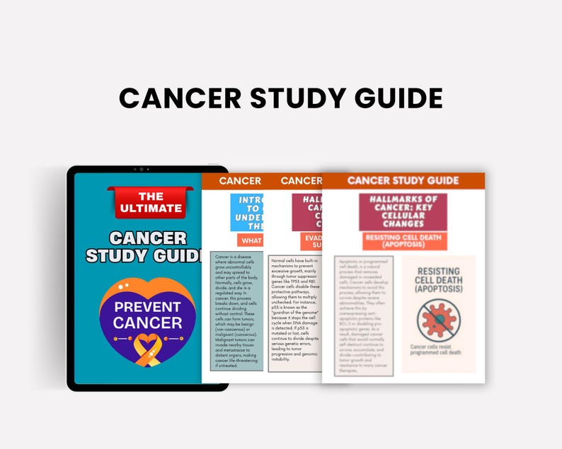 Oncology Pharmacology Cheat Sheet: Cancer Nursing Study Guide (2025 ...