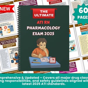 ATI RN Pharmacology Exam Study Guide: 2025 Nursing Notes (PDF Download)