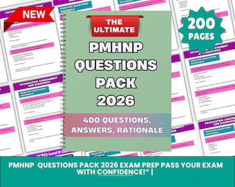 4OO PMHNP Domain Practice Questions with Detailed Rationale 2026
