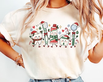 Dental Christmas Shirt Comfort Colors Tee Dental Office Holiday TShirt Christmas Dentist Dental Hygienist Assistant Group Matching Shirts