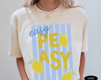 Lemon Shirt Comfort Colors Tshirt Summer Fruit T-Shirt Food Pun Tee