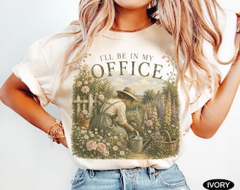 Plants Shirt Comfort Colors Plant Lover T-Shirt Cottagecore Gardener Tee 100% Cotton  Plant Lover Gift Shirts for Gardening Moms