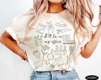 Plants Shirt Comfort Colors TShirt Plant Lover T-Shirt Cottagecore Gardener Tee 100% Cotton  Plant Lover Gift Shirts for Gardening Moms