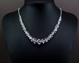 Herkimer Diamond Sterling Silver Necklace - N926A