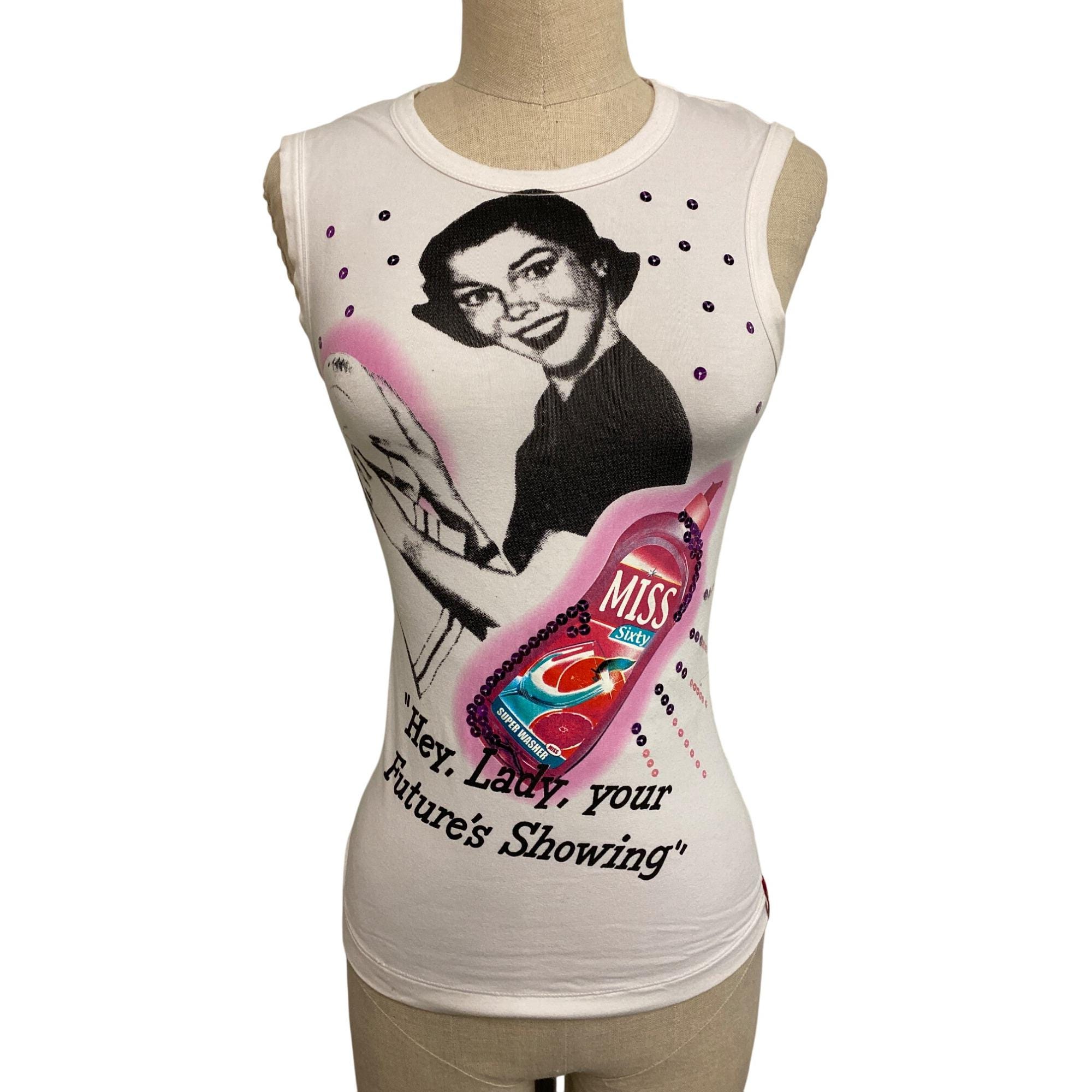 Miss Sixty Printed Tank - Etsy