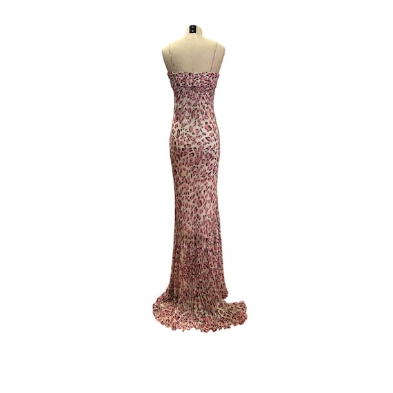 pink leopard print sequin dress AMARRA 89405 Leopard Print Prom Dress 2026 Fuchsia/Leopard/Print / 00