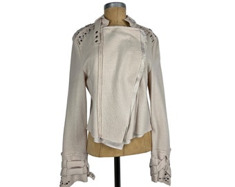 Free People We The Free Women's Butter Cream Off White Wool Jacket