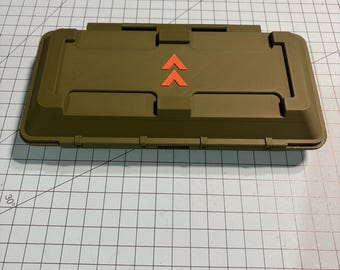 Organizer na biurko – magnetyczne pudełko inspirowane Arc Raiders – przechowywanie w stylu science fiction – wydrukowane w 3D – KC Nerd Garage