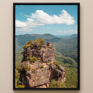 Blue Mountains Australia Wall Art Print, Landscape Photography Wall Art, Nature Print, Australian Scenery, Travel Decor