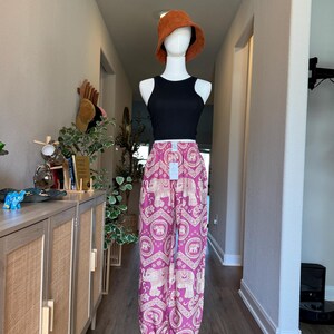Boho Elephant Pants with Pockets – Thai Harem Pants for Women | Yoga, Festival, Lounge Wear |Elastic Bottom Styles