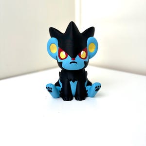 3D Printed Luxray Statue – 3D Printed Collectible Display