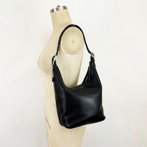 2000s Coach Legacy West Hobo Shoulder Bag Black Leather 2000s Coach Legacy West Hobo Shoulder Bag Black Leather