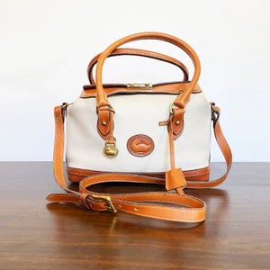 1980s Dooney and Bourke Large Doctor Bag Satchel Crossbody - Etsy