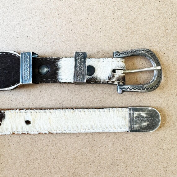1980s Gilbert Morgan Signed Navajo Handmade Sterling Silver Belt 
