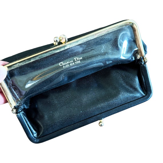 1980s Christian Dior Wallet Dior Black Monogram Small Dior Wallet Kiss Lock Coin Purse 80s Dior Pouch Dior Coin Purse Dior Small Wallet Etsy UK
