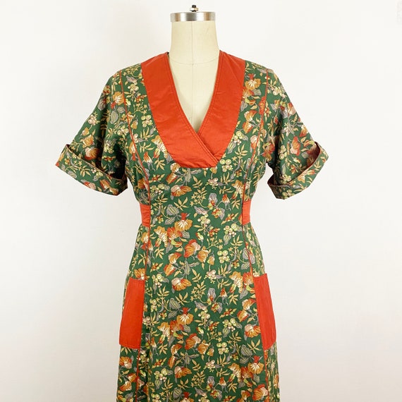 1970s Anna Belinda Liberty of London A-line Dress… - image 2