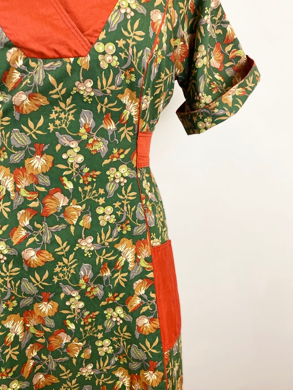 1970s Anna Belinda Liberty of London A-line Dress… - image 4