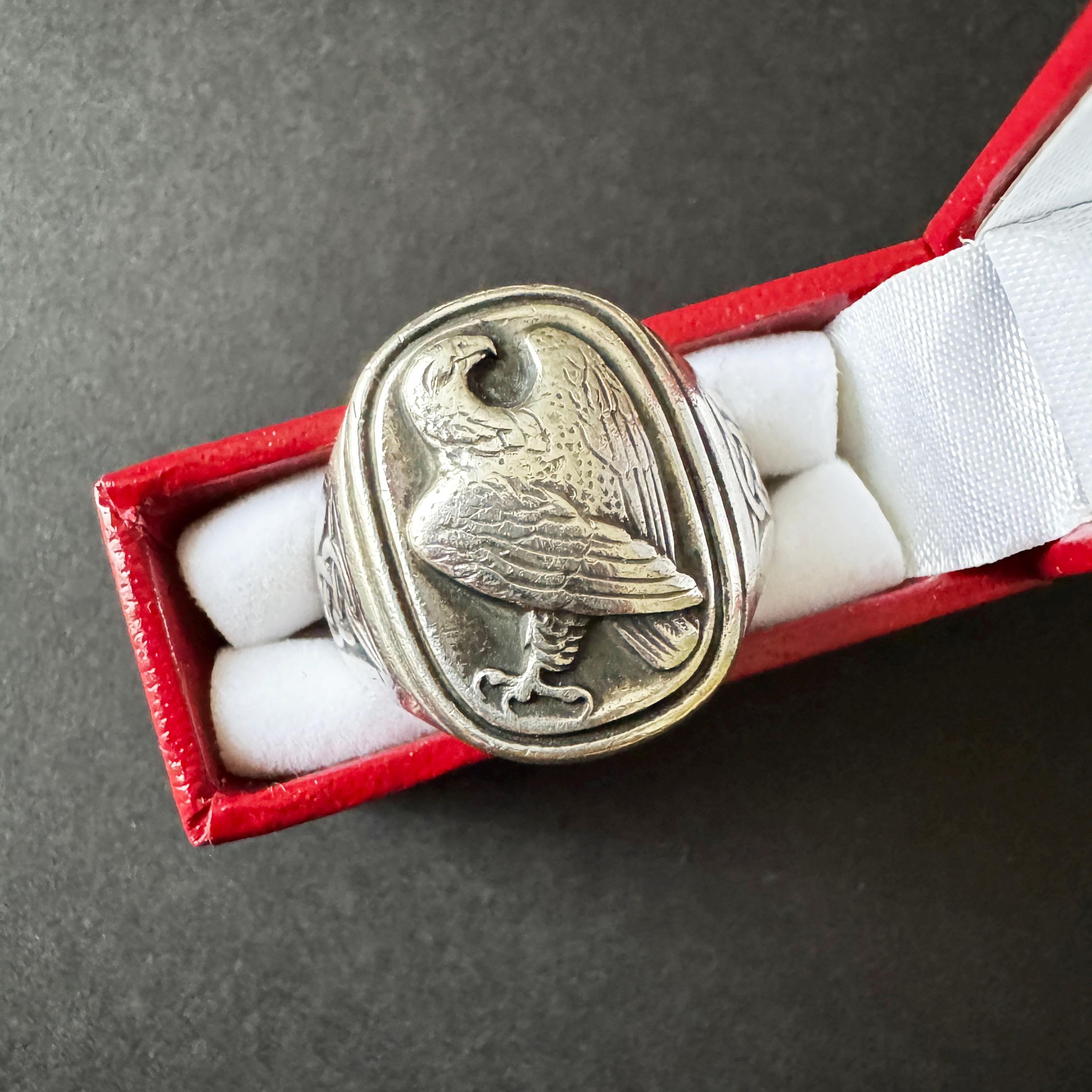 ヴィンテージ GEORG JENSEN リング イーグル シルバー 31号 Georg 