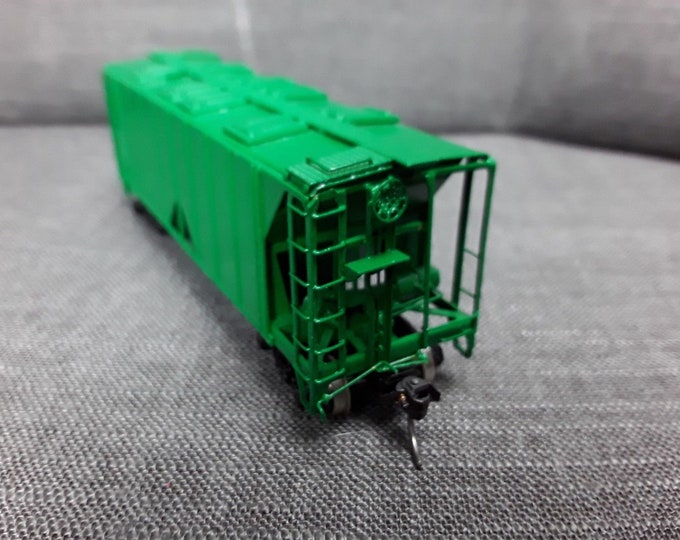 Vintage Sunset Models HO Scale Green Painted Brass AC & F 70 Ton Covered Hopper