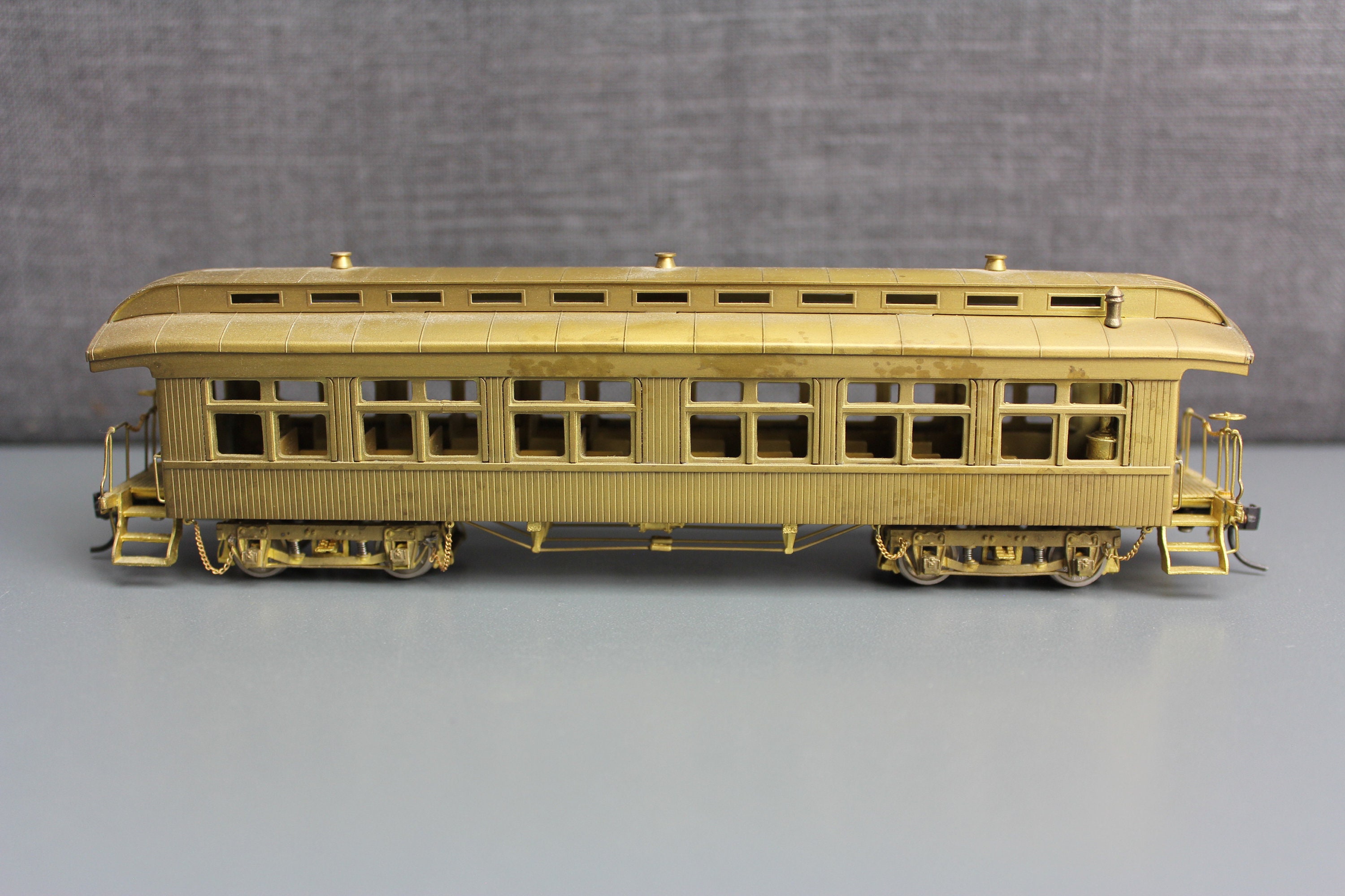 Vintage Brass HO Scale Beaver Creek Old Time Coach Passenger Car