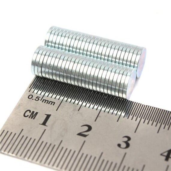 5 Pcs Disc Rare Earth Neodymium N35 8mm x 1mm
