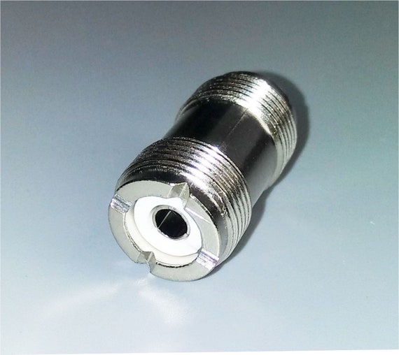 STEREN 200-198 UHF SO-239 FEMALE JACK to UHF FEMALE JACK Adapter////PL258