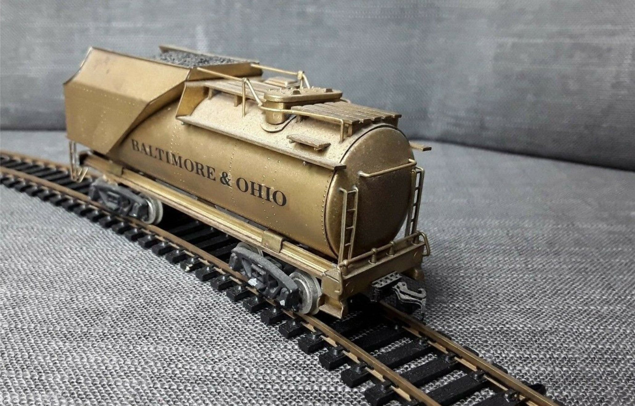 Vintage HO scale brass steam Tender for model train
