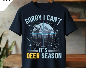 Temporada de ciervos divertida PNG, sublimación de cita de caza (descarga digital)