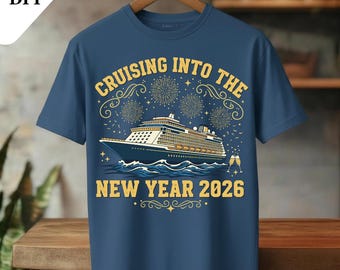 Navegando hacia el Año Nuevo 2026 PNG / Diseño de vacaciones familiares (Descarga digital)