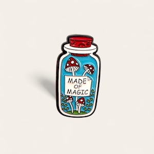 Magnetic Needle Minder for Cross Stitch and Embroidery - Magic Bottle Fantasy