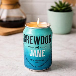 Brewdog Beer Can Candle | Scented Soy Wax | Christmas Gift