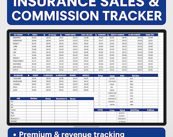 Sales Tracker - Excel-Arbeitsblatt, Auftrags- und Richtlinienstruktur