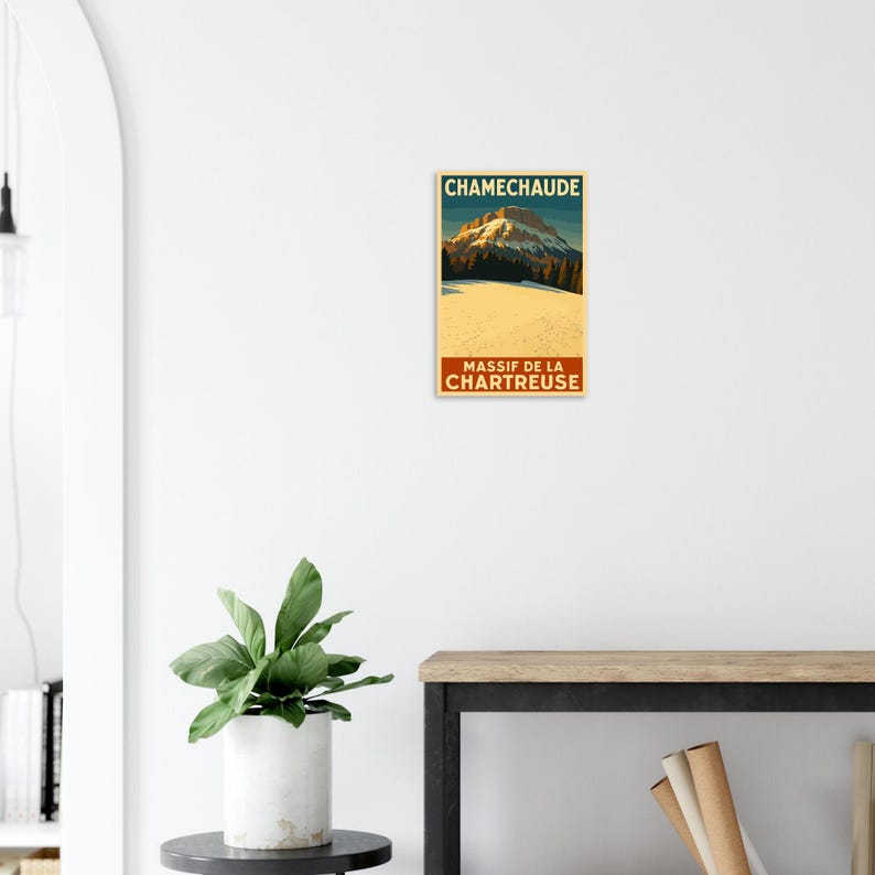 Affiche Chamechaude sous la neige, vue 5