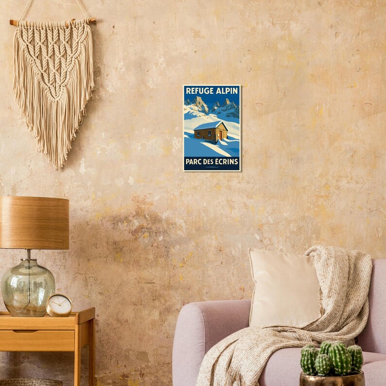 Affiche Le refuge des Écrins, vue 5