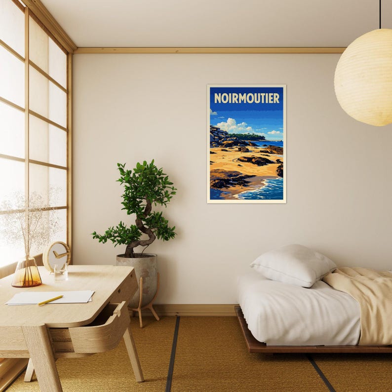 Affiche Noirmoutier, vue 3