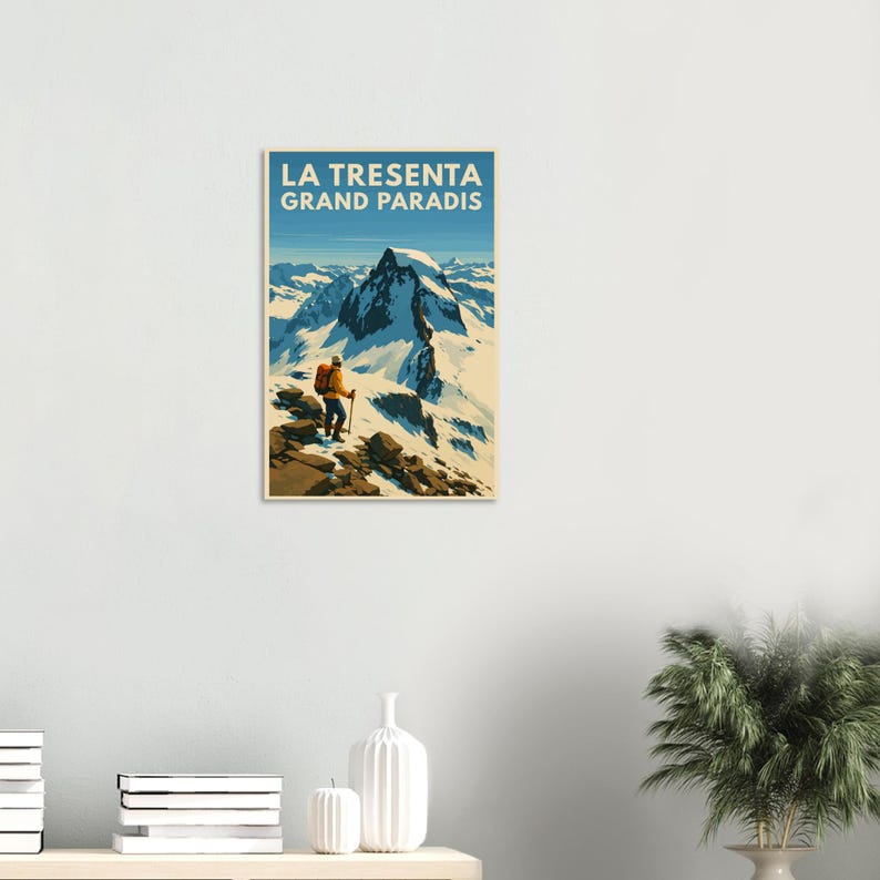 Affiche La Tresenta, Grand Paradis, vue 5