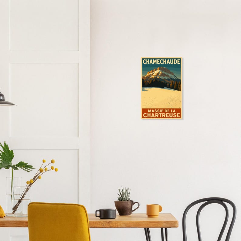 Affiche Chamechaude sous la neige, vue 3