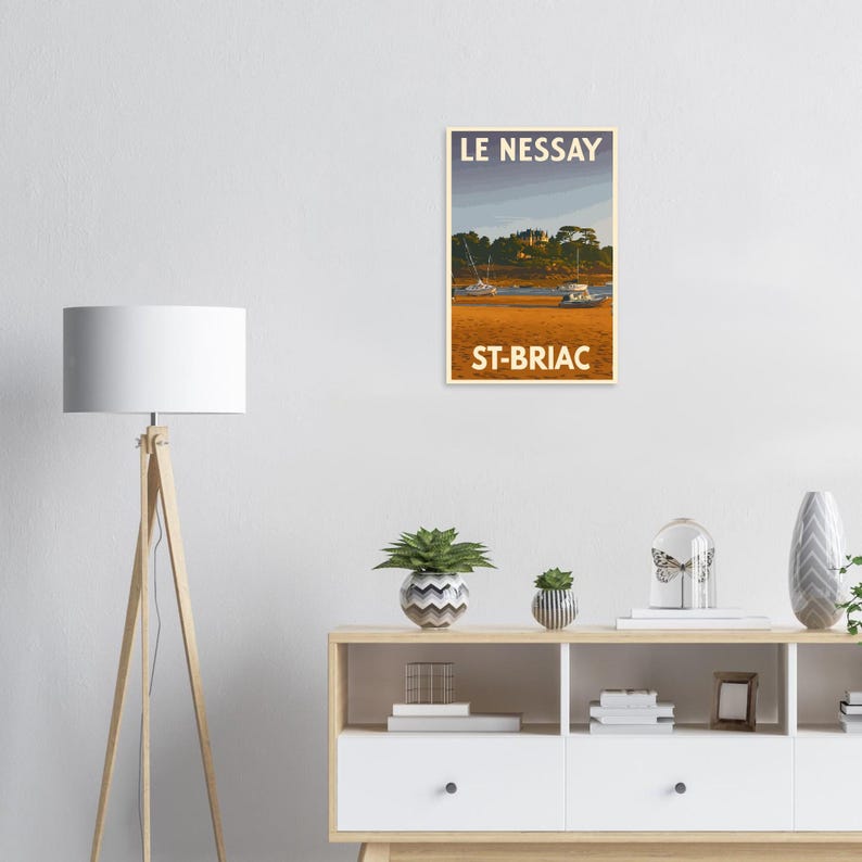Affiche Le château du Nessay, vue 2
