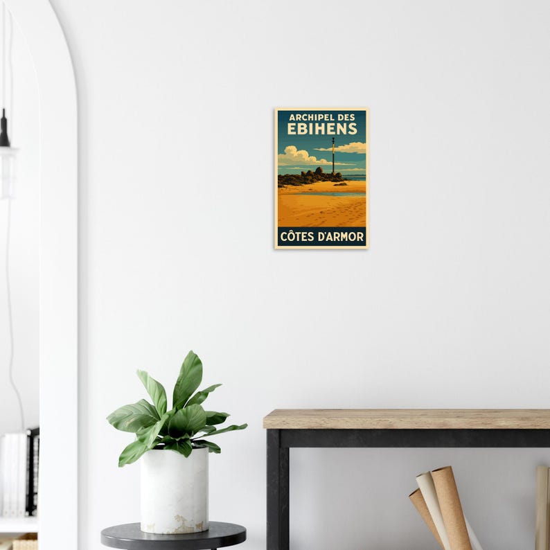 Affiche L'archipel des Ébihens, vue 3