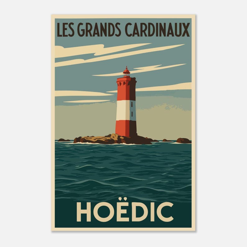 Affiche Le phare des Grands Cardinaux, vue 4