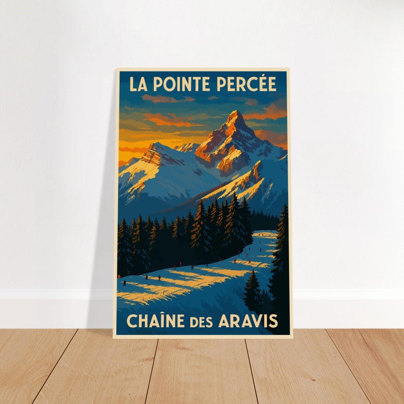 Affiche vintage La Pointe Percée