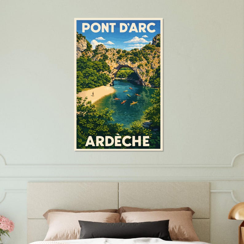 Affiche Le Pont d'Arc, vue 3