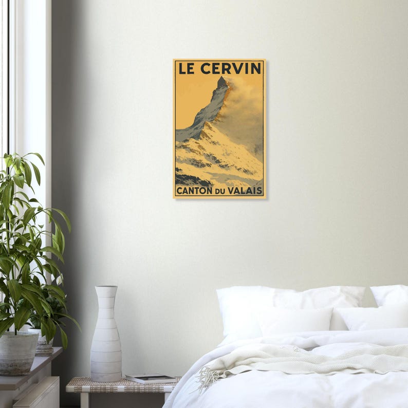 Affiche Le Cervin, vue 5