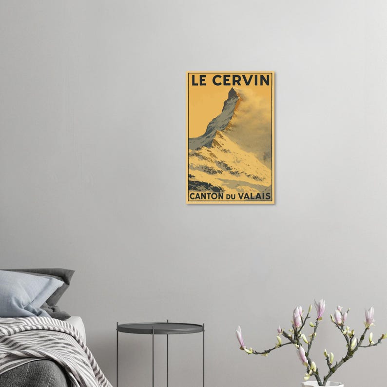 Affiche Le Cervin, vue 4