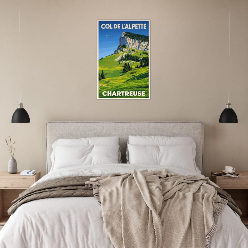 Affiche Le col de l'Alpette, vue 5