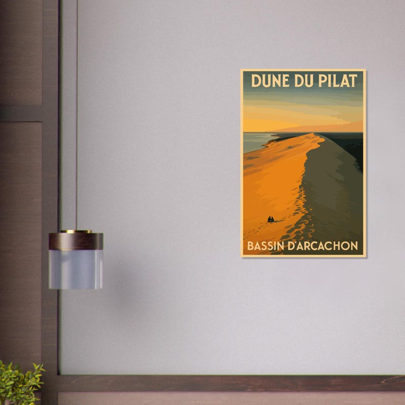 Affiche La dune du Pilat, vue 5